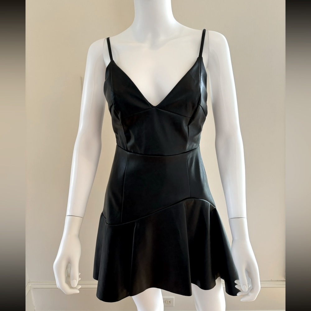 DO+BE VEGAN LEATHER DRESS